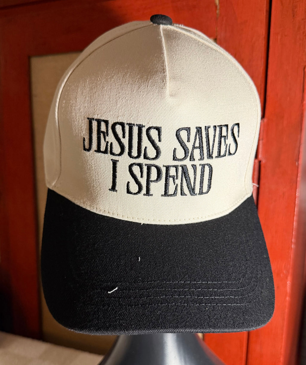 Jesus Saves I $pend Hat