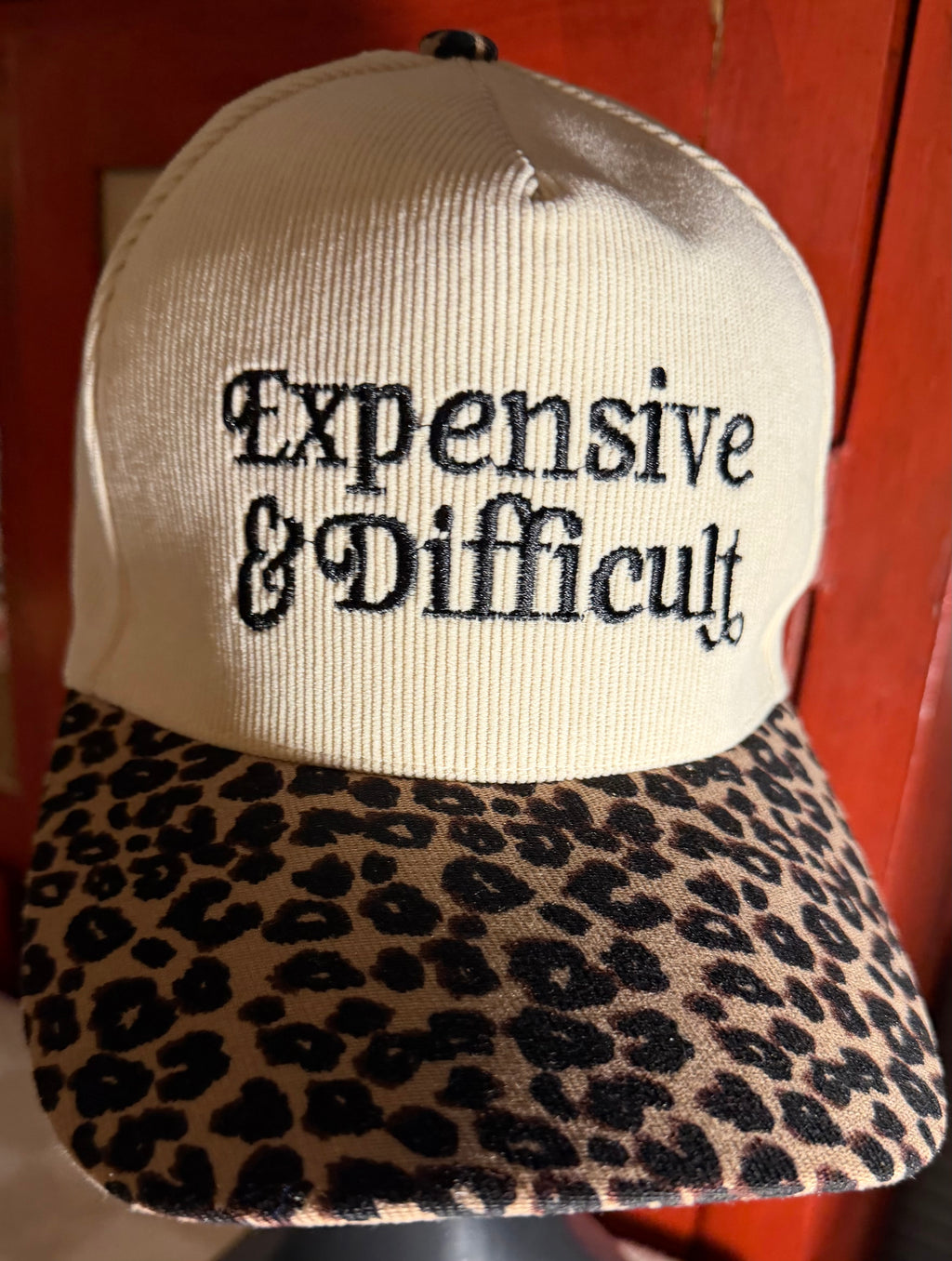 Expensive & Difficult Corduroy Hat