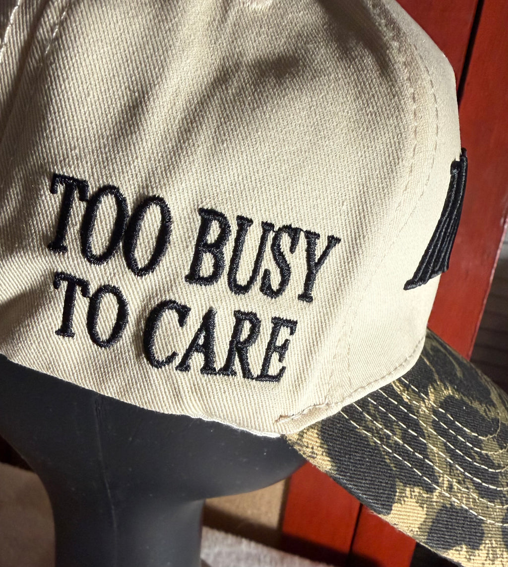 Mommin' Hat - Too busy to care