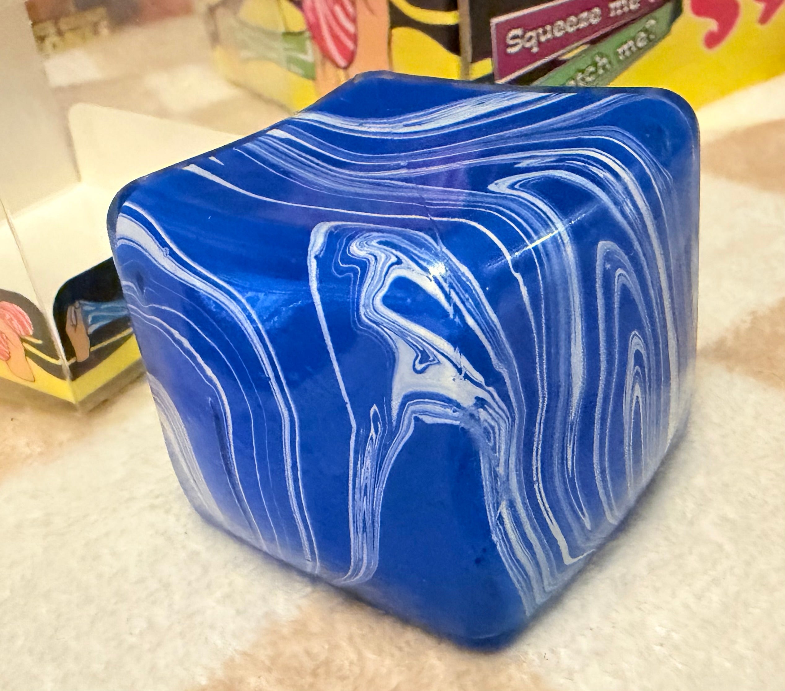 Swirl Cube Squishy