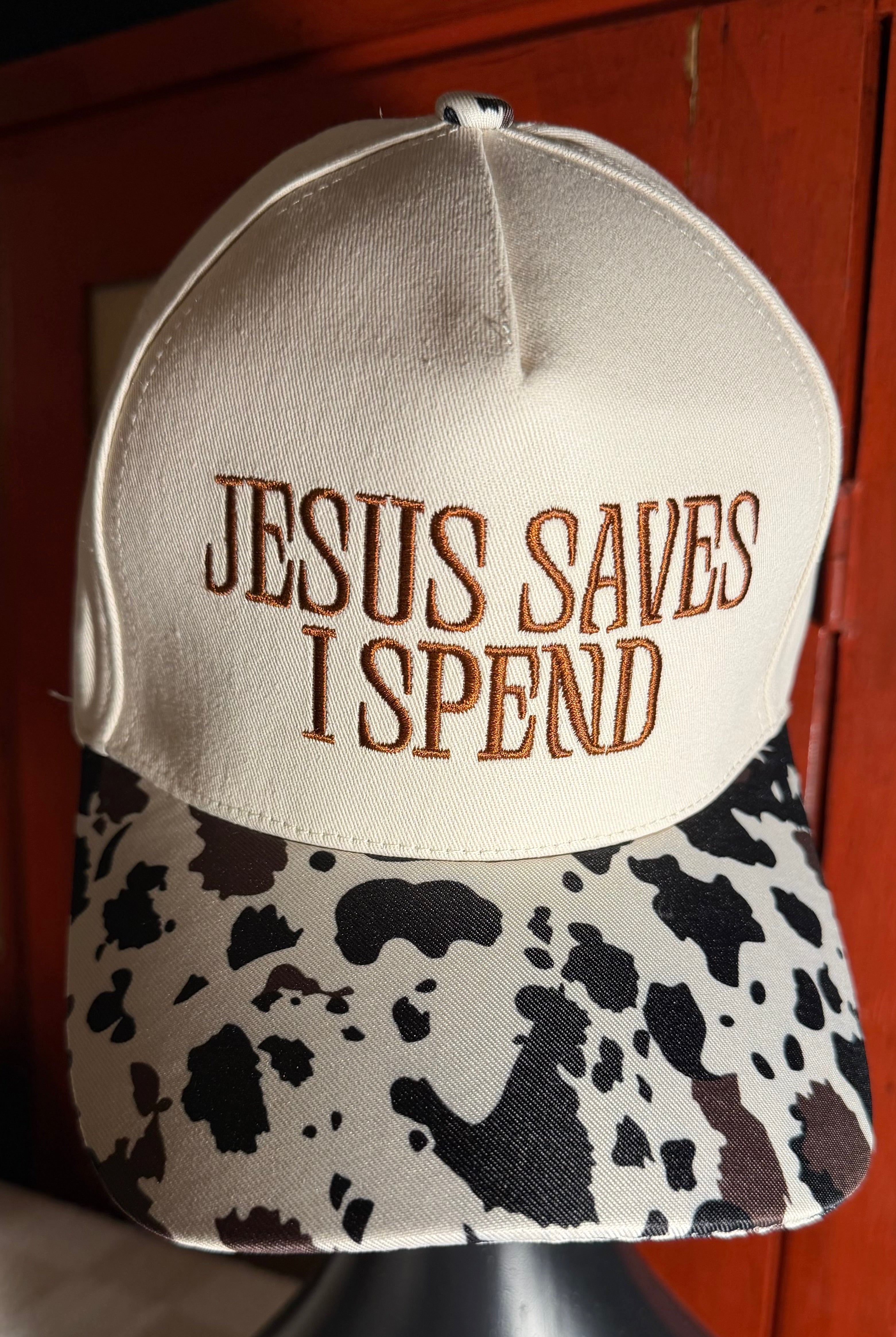 Jesus Saves I $pend Hat