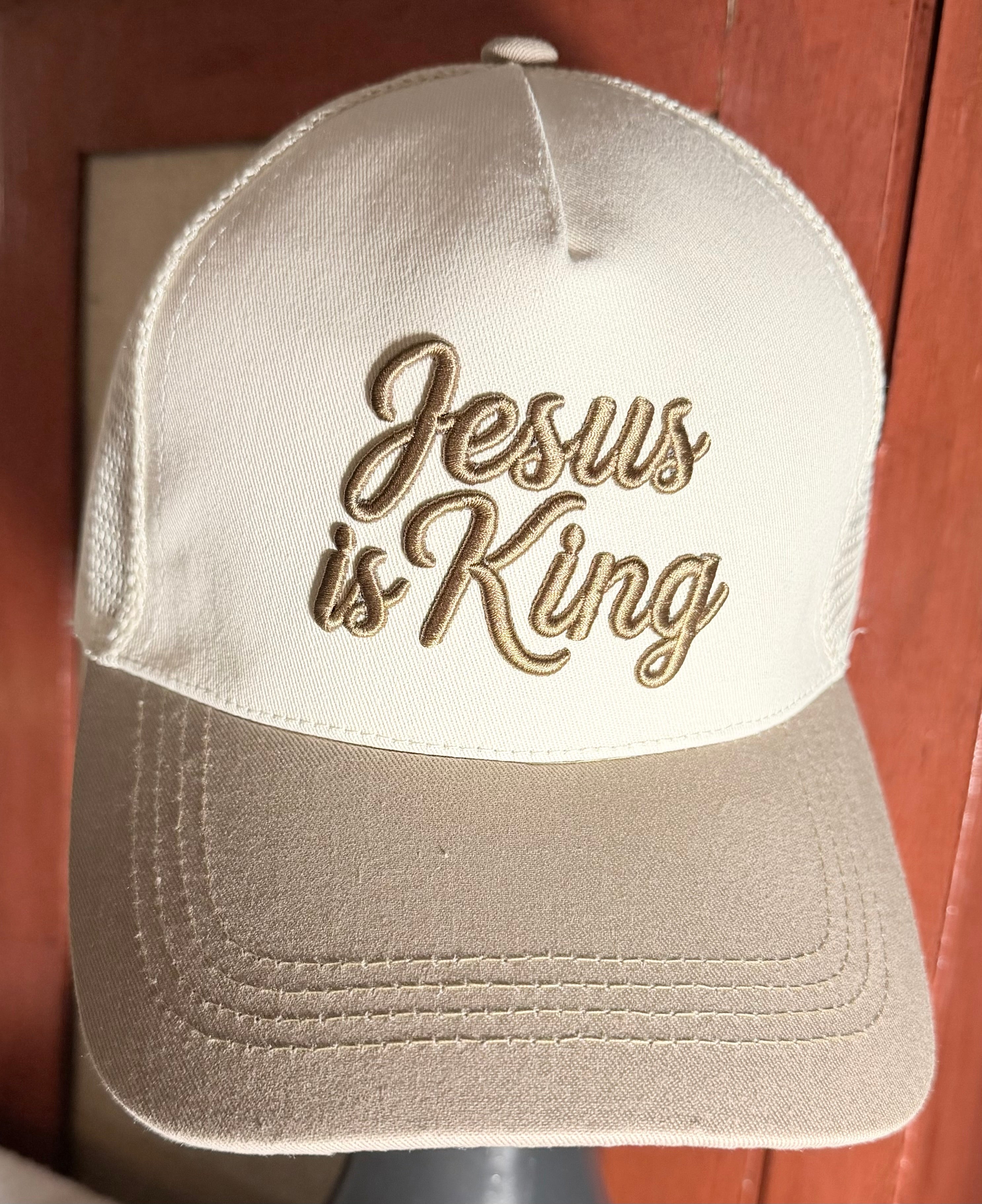 Jesus is King Hat