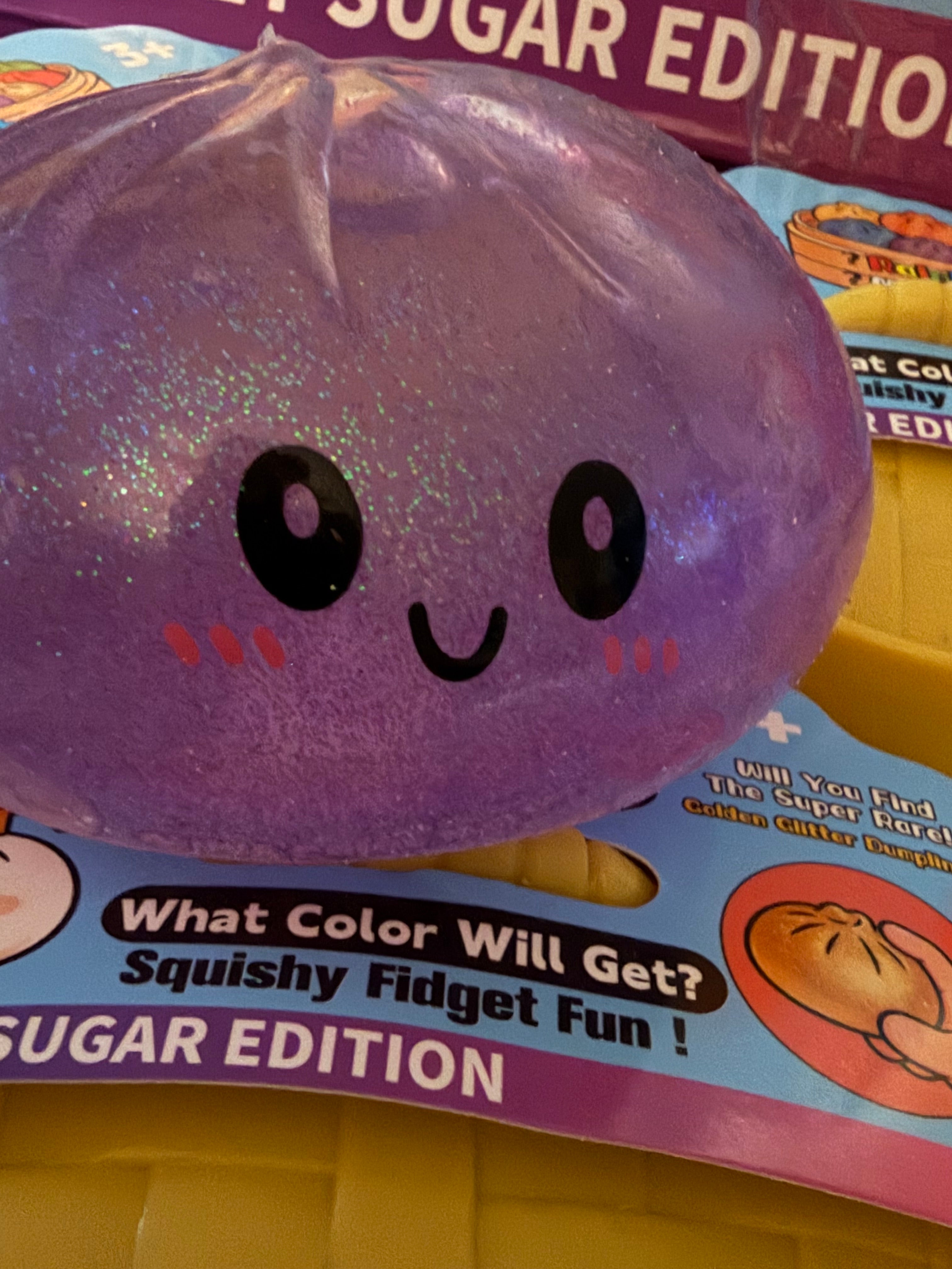 Glitter Gel Squishy Dumpling
