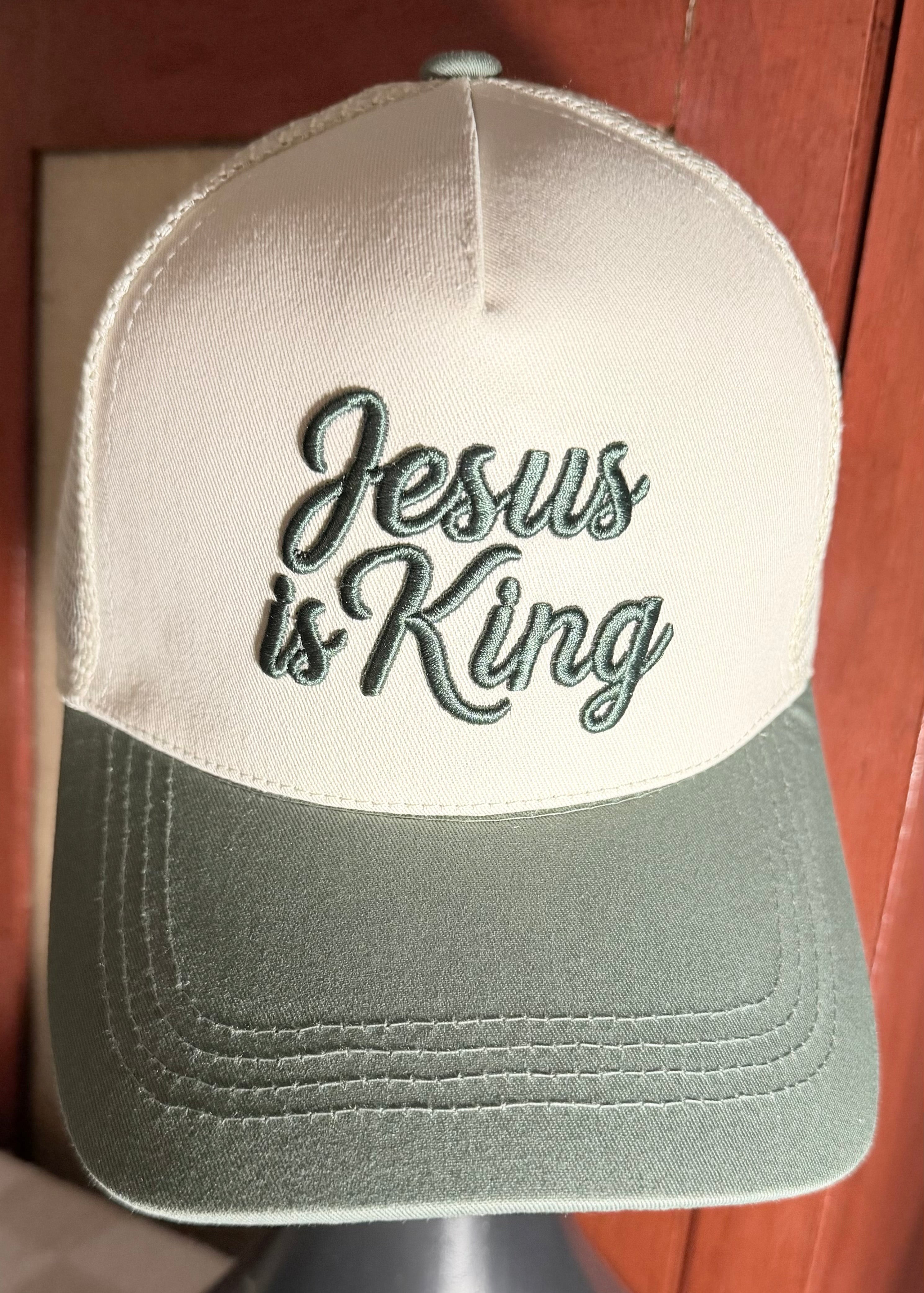 Jesus is King Hat