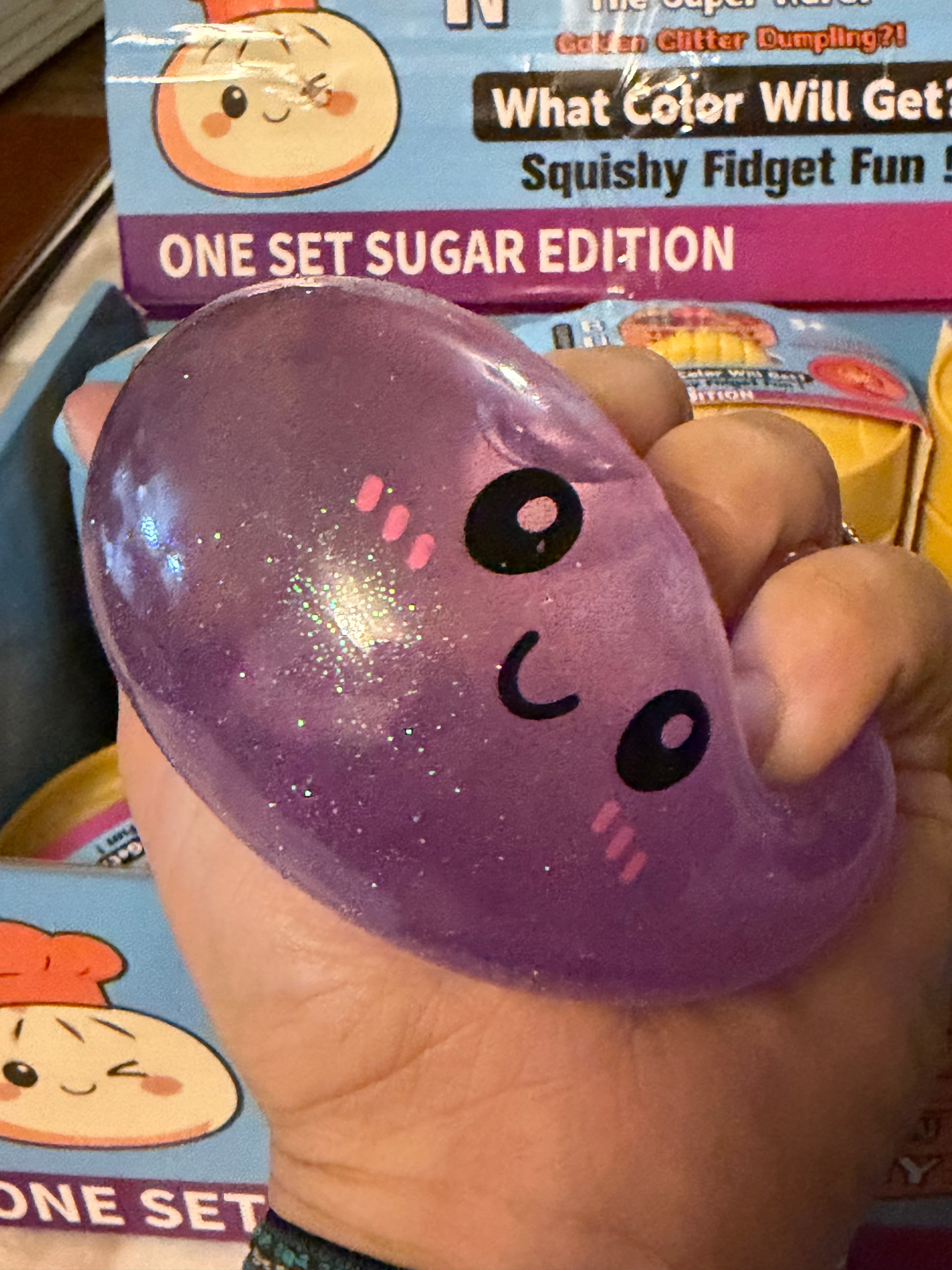 Glitter Gel Squishy Dumpling