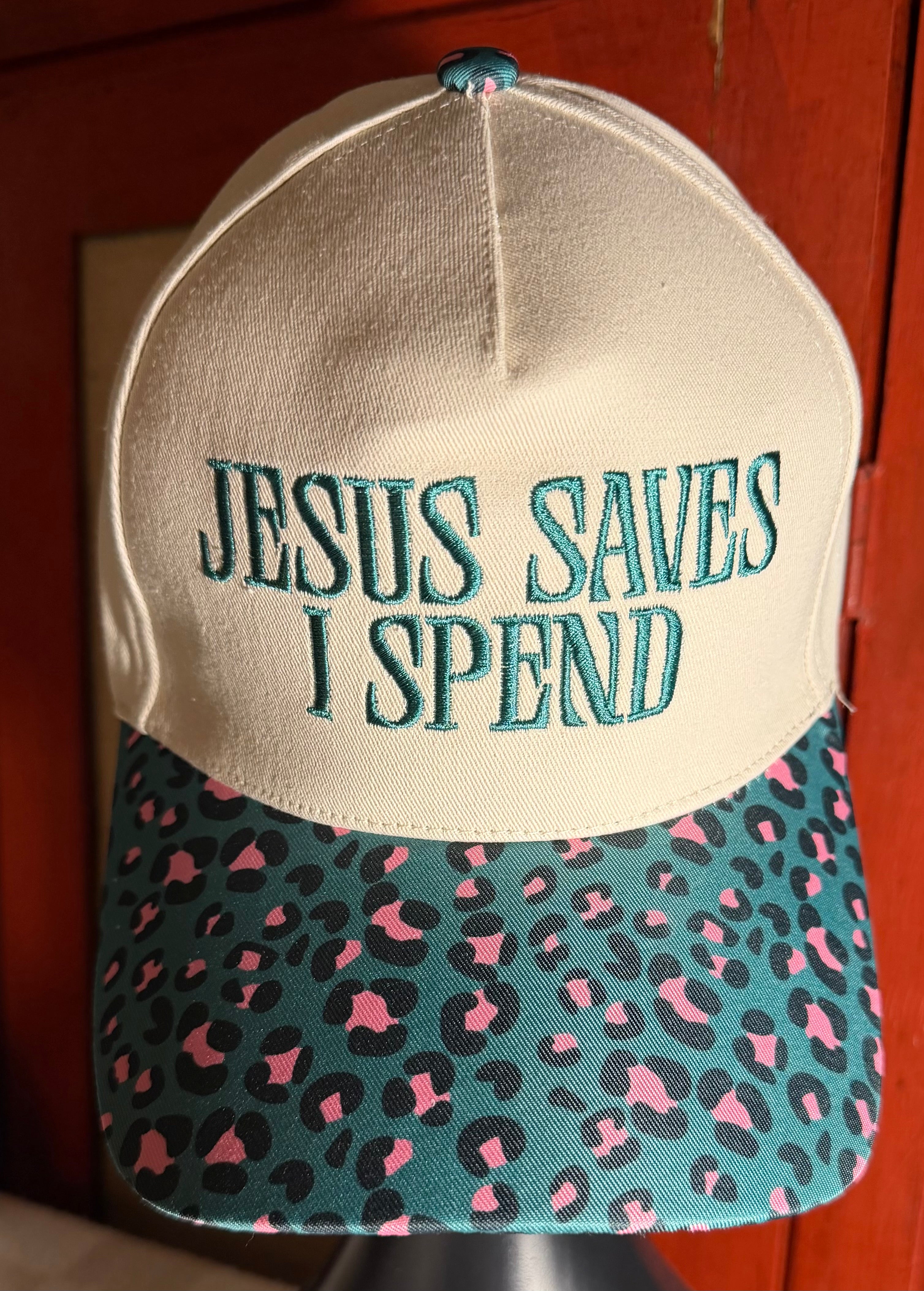 Jesus Saves I $pend Hat