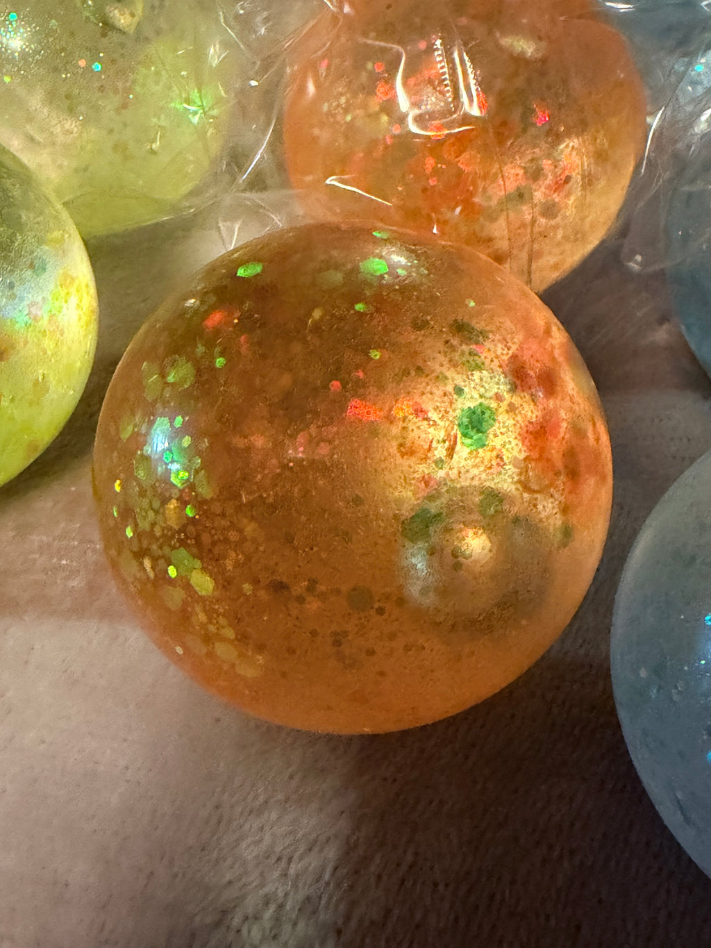 Glitter Ball Squishy