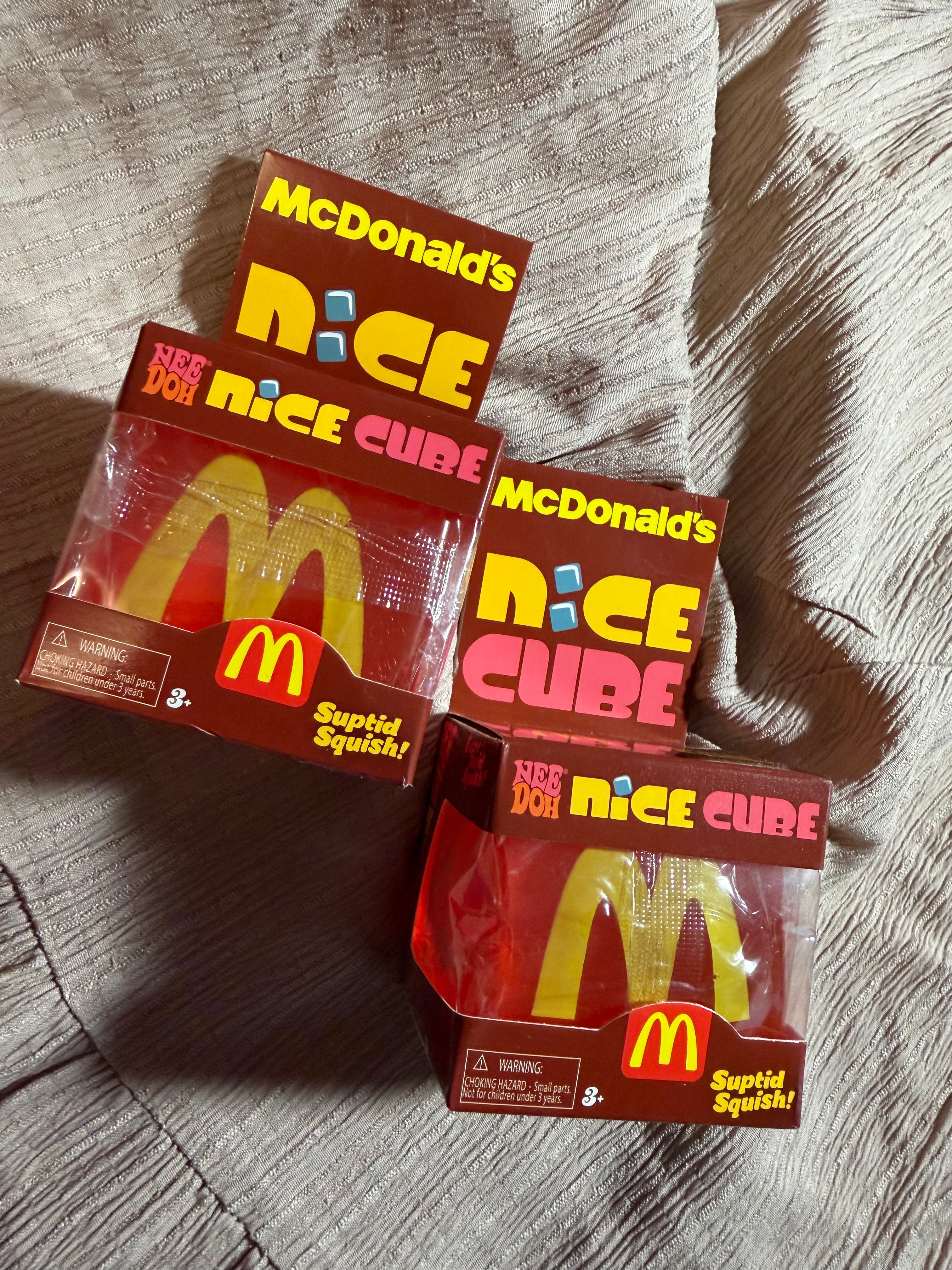 McDonald’s NeeDoh Nice Cube