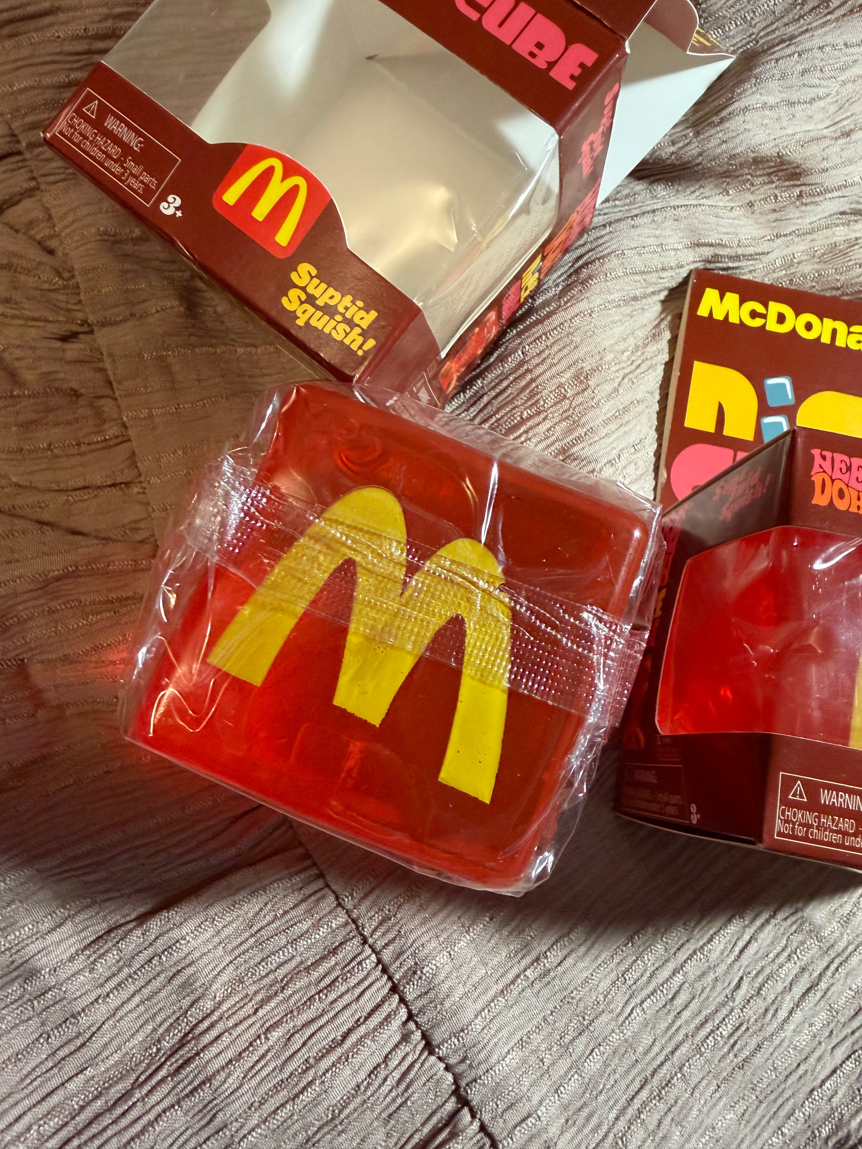 McDonald’s NeeDoh Nice Cube