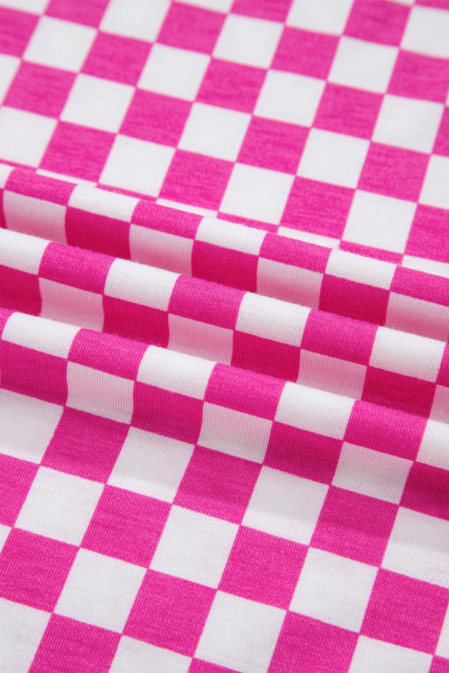 Pink & White - Checkered Lounge Fit