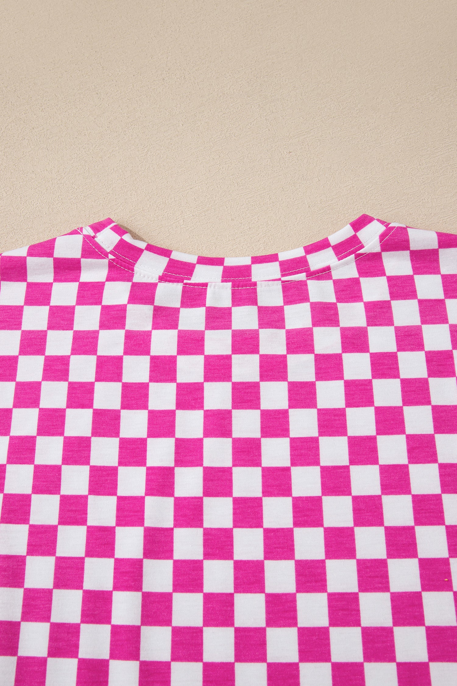 Pink & White - Checkered Lounge Fit
