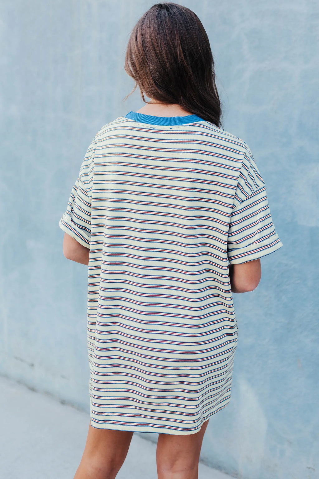 Striped T-Shirt Dress