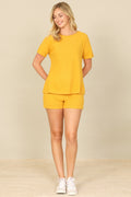 Mustard - Waffle Set